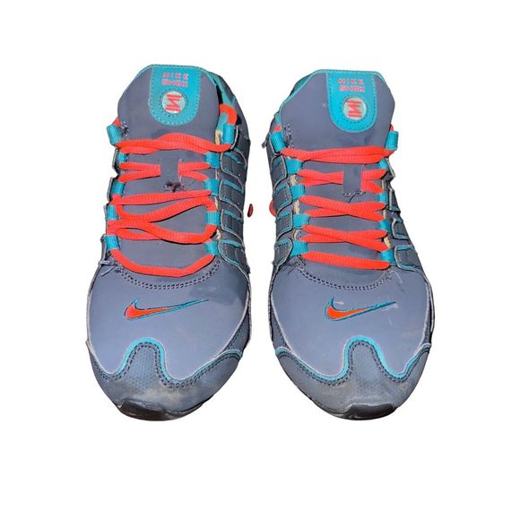 Nike Shox NZ Gray Blue Lagoon - Picture 3 of 6